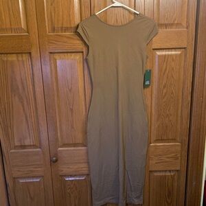 Wild Fable Brown Midi Dress